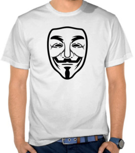 V - For Vendetta 2 (topeng anonymous)