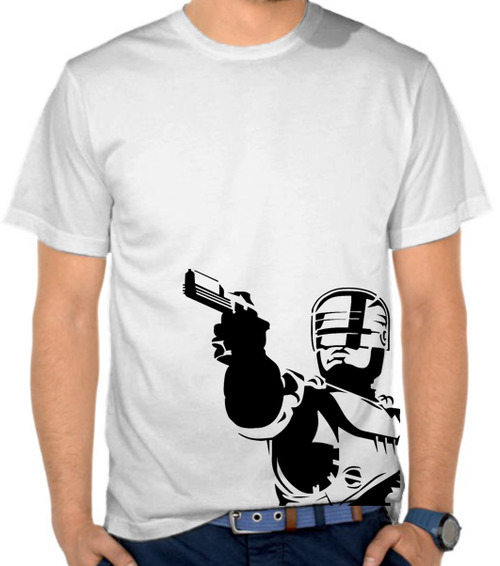jual kaos robocop siluet robocop satubaju jual kaos robocop siluet robocop satubaju