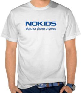 Parodi Logo Nokia -  NoKids Want Our Phone Anymore
