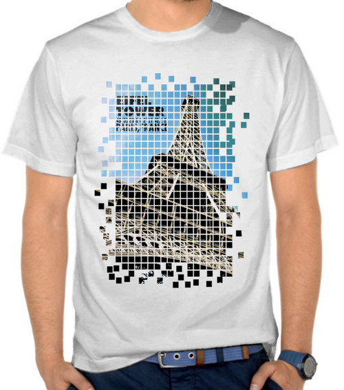 jual kaos eifel tower toko baju satubaju jual kaos eifel tower toko baju satubaju