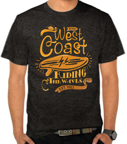 jual kaos west coast the waves toko baju vintage jual kaos west coast the waves toko baju vintage