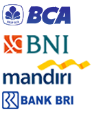payment BCA MANDIRI, BNI, BRI