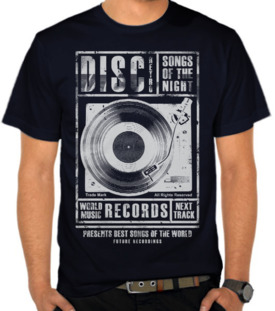 Disc Record - White