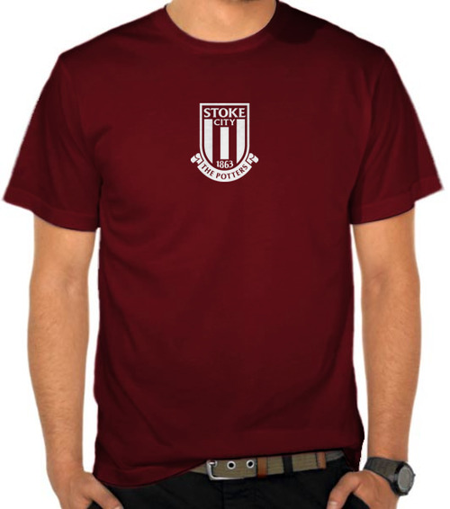 Stoke City White Logo 2