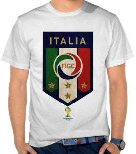Piala Dunia 2014 - Logo Tim Italia