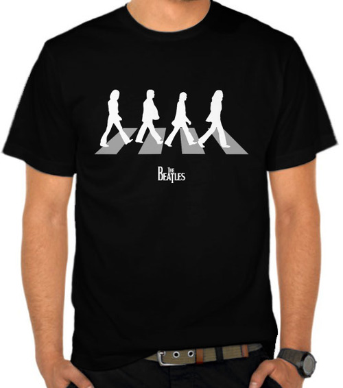 The Beatles Silhouette Abbey Road