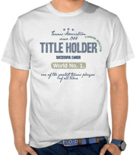 Tennis Title Holder
