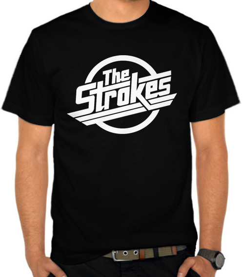 The Strokes White Logo