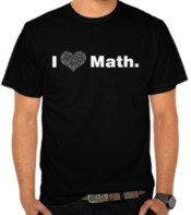 Jual Kaos Rumus Matematika 4 - Geek - SatuBaju.com