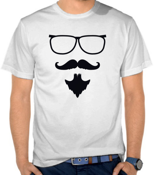 Hipster - Kacamata, Kumis, Jenggot