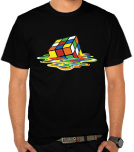 Melting Rubiks Cube
