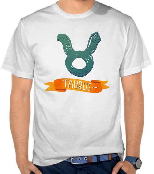 Jual Kaos  Zodiak  Taurus Logo 2 Zodiak  SatuBaju com