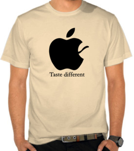 Parodi Logo Apple - Taste Different