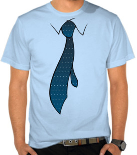 Dasi - Blue Polka Dots Tie