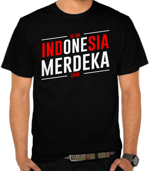 Jual Kaos  Indonesia Merdeka 3 Indonesia SatuBaju com