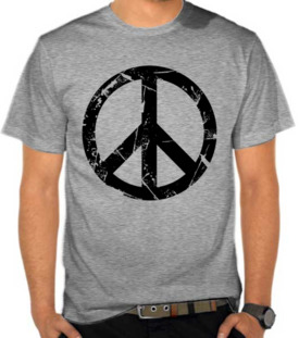 Peace Logo Grunge 2