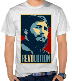 Fidel Castro - Revolution Hope Poster