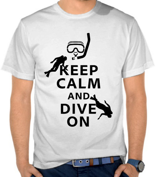 Keep Calm and Dive On (Black)