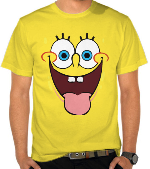 jual kaos spongebob smile 2 spongebob satubaju jual kaos spongebob smile 2 spongebob satubaju