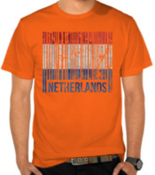 Netherlands Flag Barcode