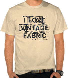 I Love Vintage Fabric 2