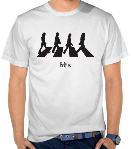 The Beatles Silhouette Abbey Road 2