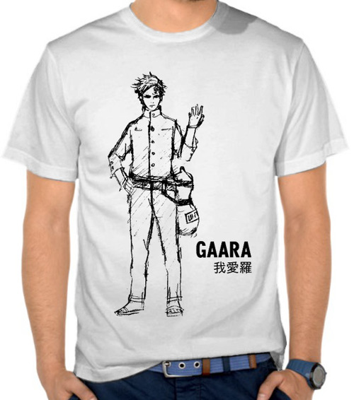 jual kaos sketch gaara satubaju jual kaos sketch gaara satubaju