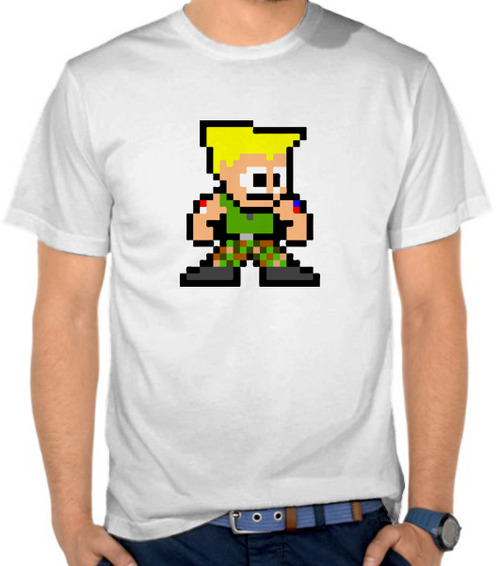 Pixel Art Guile Street Fighter