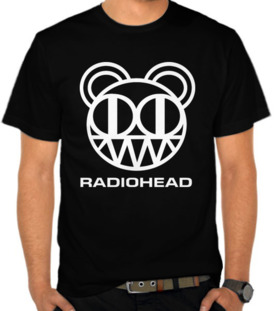 Jual Kaos Radiohead Logo White Radiohead SatuBaju com