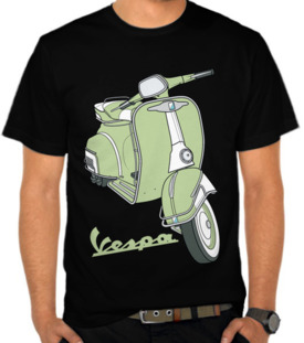 Green Vespa