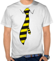 Dasi - Striped Yellow Tie