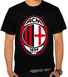 Sepak Bola - Logo AC Milan Simpel