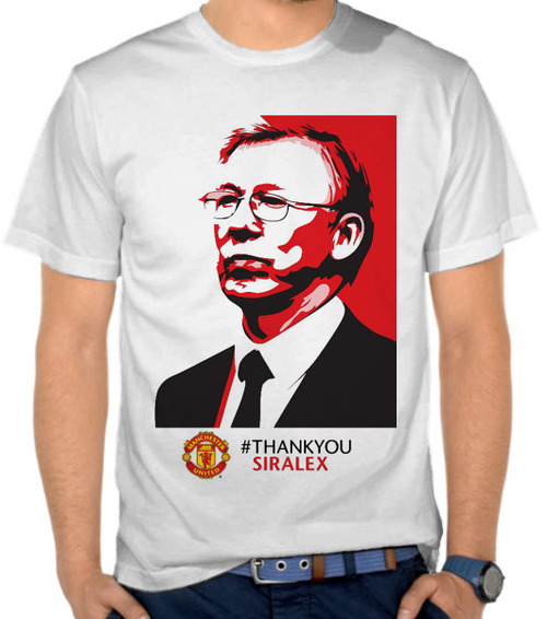 jual kaos thank you sir alex manchester united liga jual kaos thank you sir alex manchester united liga