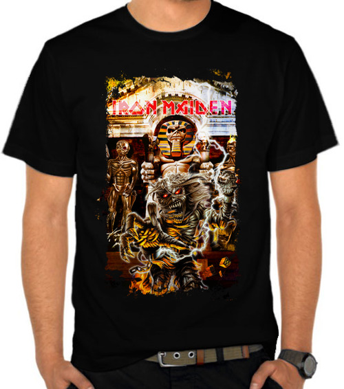 Jual Kaos  Iron  Maiden  Mummy Iron  Maiden  SatuBaju com