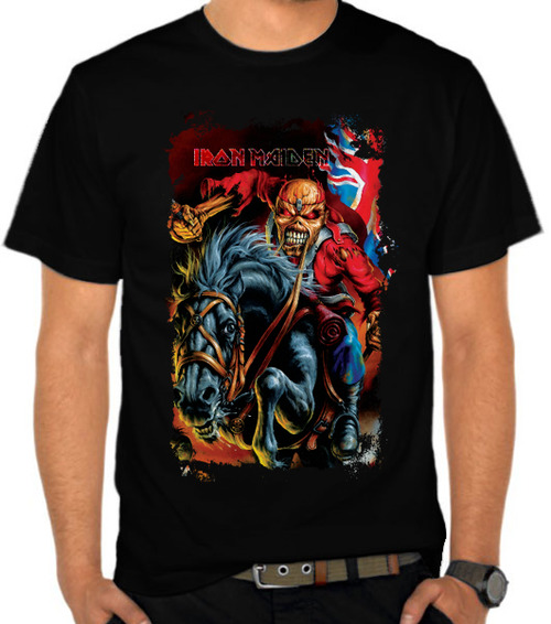 Jual Kaos  Iron  Maiden  U K Tour Iron  Maiden  SatuBaju com