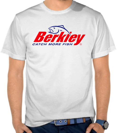 Jual Kaos Berkley Logo  1 Mancing Fishing  SatuBaju com