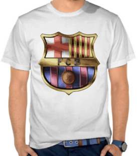 Sepak Bola - Barcelona Custom Logo