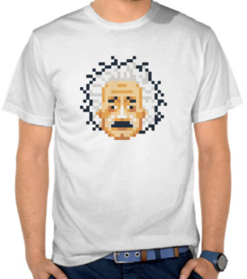 Pixel Art Albert Einstein