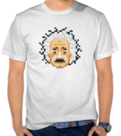 Pixel Art Albert Einstein