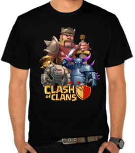 Clash Of Clans - B.King Golem And Pekka