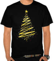 Golden Christmas Tree