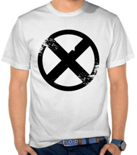 X Men Button Black