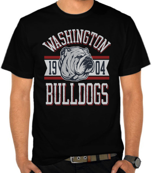 Jual Kaos  Vintage Washington Bulldogs  Anjing 