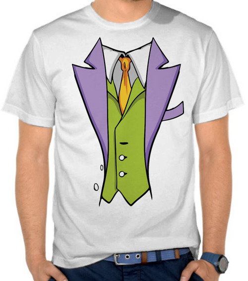jual kaos joker suit lucu casual satubaju jual kaos joker suit lucu casual satubaju