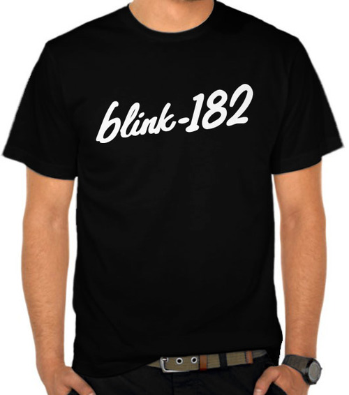 Blink 182 Flat Logo White