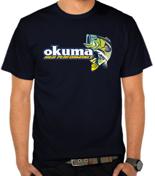 Jual Kaos Okuma Logo 6 - Mancing / Fishing 