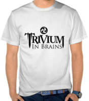 Trivium In Brains - Logo Hitam