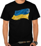 Ukraine Grunge Flags