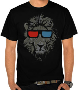 Lion With Glasses