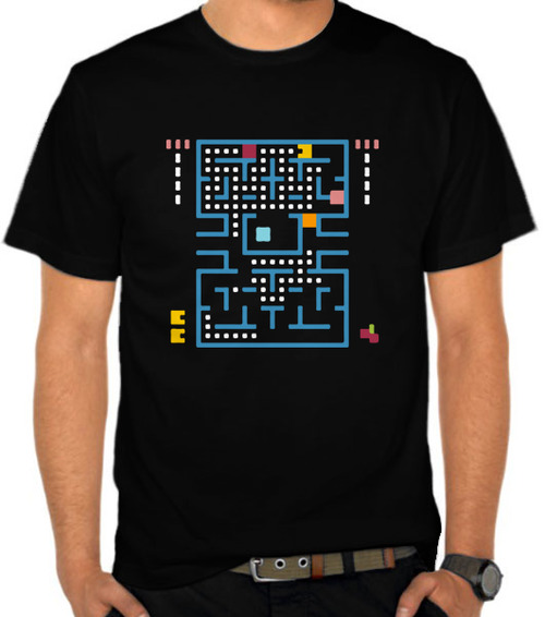 Pixel Art Pacman Maze 2